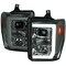 Spec-D Tuning 08-10 Ford F250 F350 F450 Projector Headlights 2LHP-F25008G-RS - alternate 1